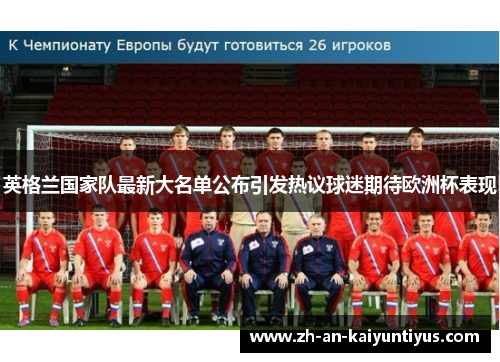 英格兰国家队最新大名单公布引发热议球迷期待欧洲杯表现 英格兰国家队最新大名单公布引发热议球迷期待欧洲杯表现